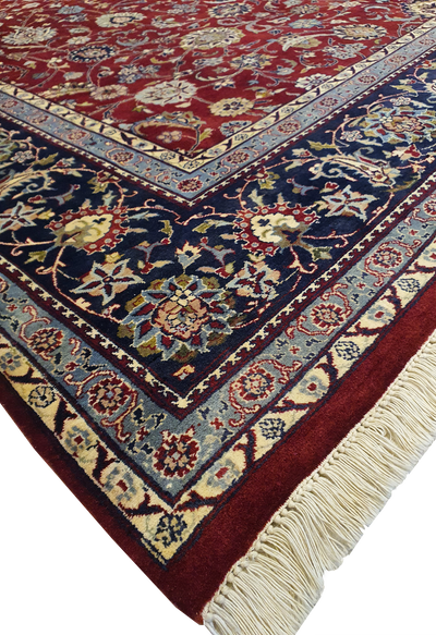 PAK PERSIAN ISFAHAN RED ALLOVER FLORAL DESIGN  - AR3660