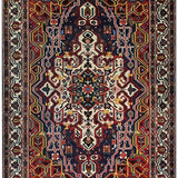 Persian Hamadan Tribal Wool Carpet - AR3585