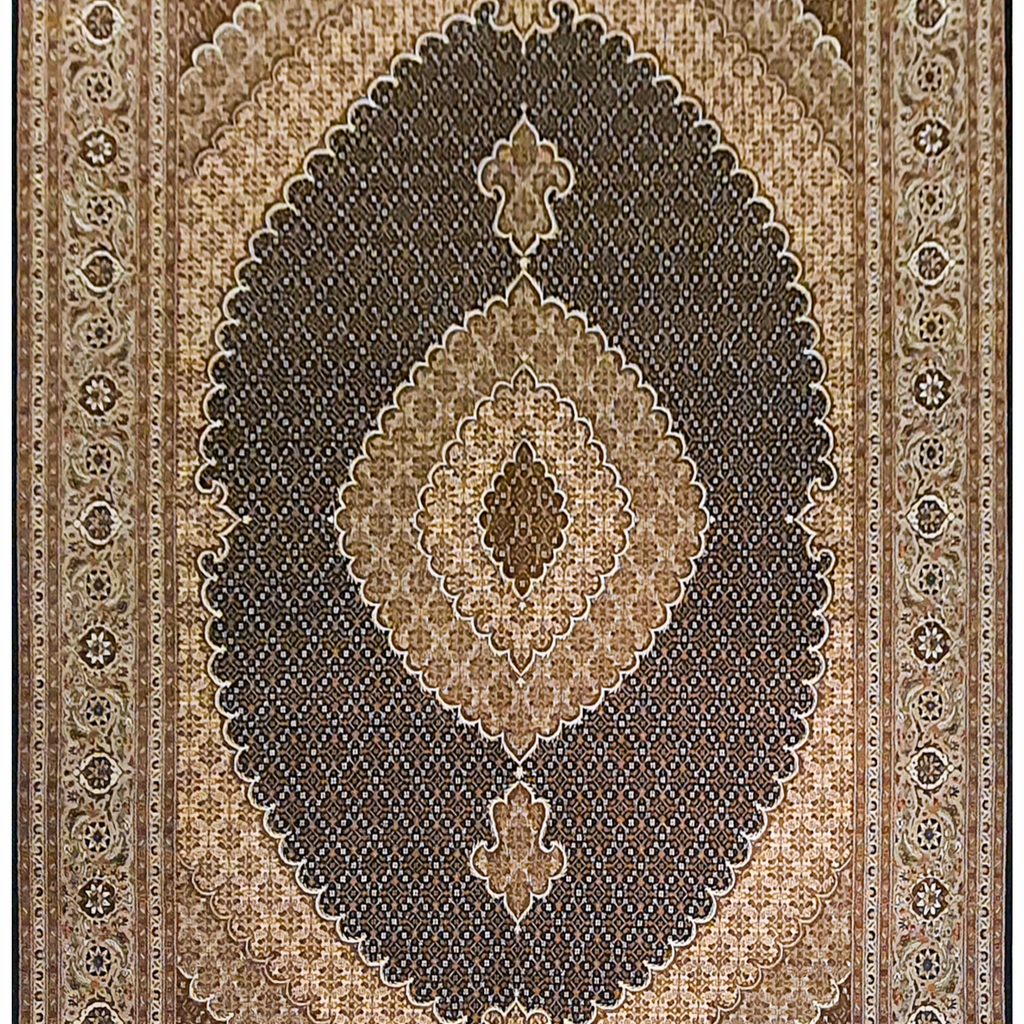 Superfine Persian Tabriz Mahi Silk And Wool-AR0791