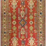 Persian Khazak with Centre Diamond Medallion Design - AR0948