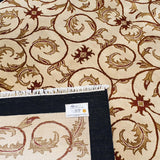 Indo Modern Flower Allover with Black Border - AR0180