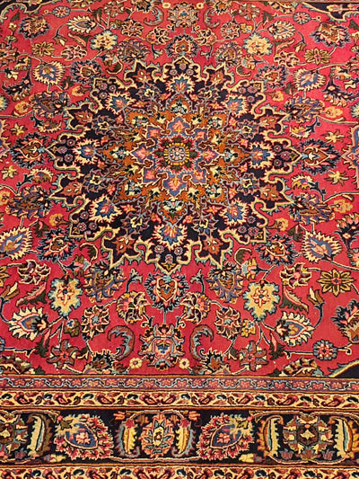 Persian Mashad Wool Chobi Design - 7.8 X 10.6 FT - AR1517