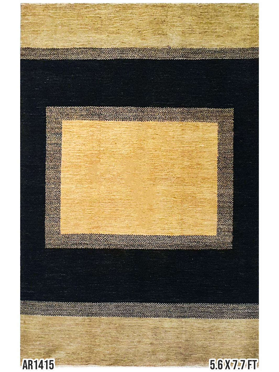 Pak Gabbeh Modern Square Design - 5.6 X 7.7 FT - AR1415