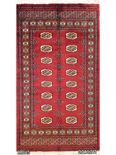 Pak 3 Ply Bukhara Maroon - AR0115