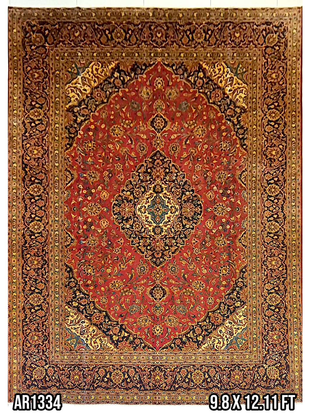 Persian Mashad Red - 9 X 12 FT - AR1334