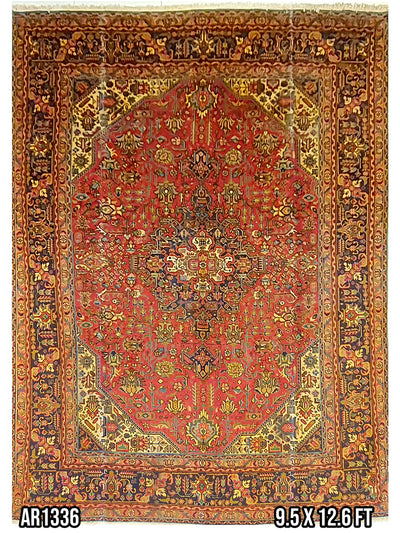 Persian Tabriz Haris - 9.5 X 12.6 FT - AR1336