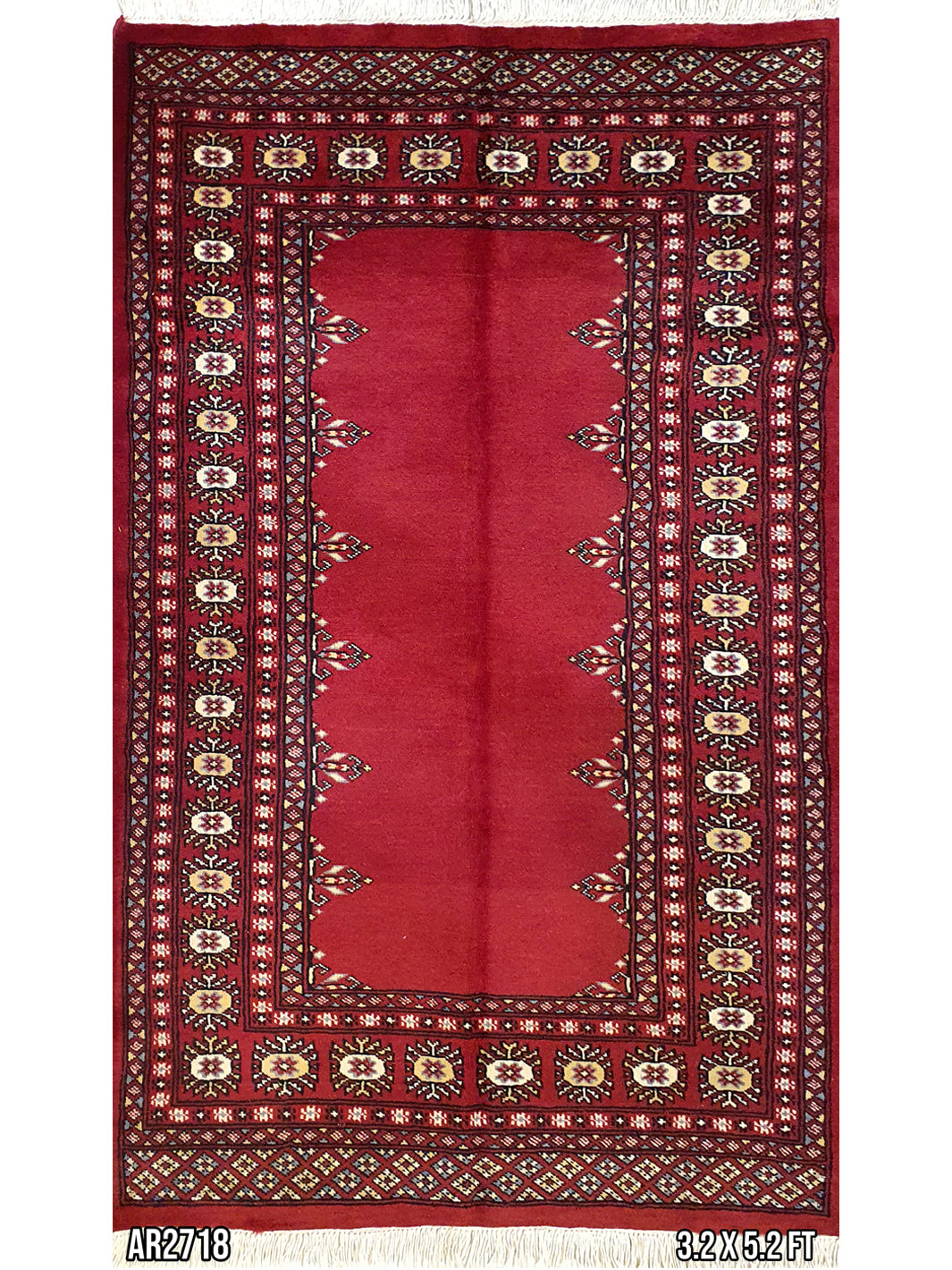 Bukhara Plain Design Bukhara Border - 3.2 x 5.2 FT - AR2718