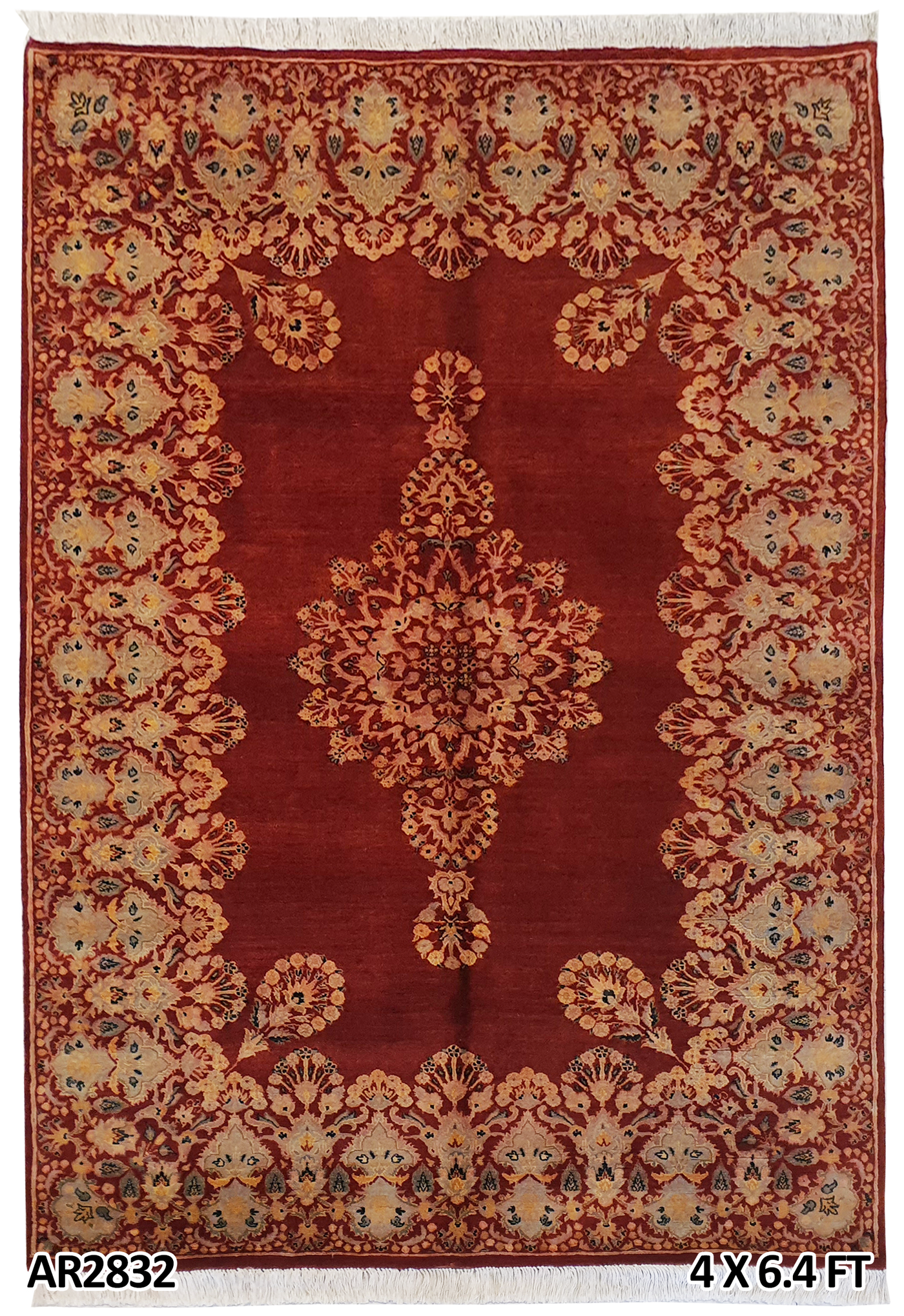 Antique Persian Kerman Wash Design - AR2832