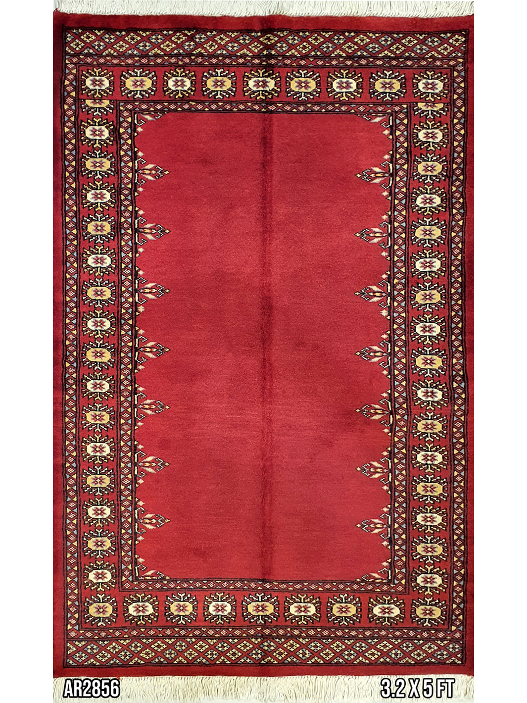 Bukhara Centre Plain Design - 3.2 x 5.0 FT - AR2856