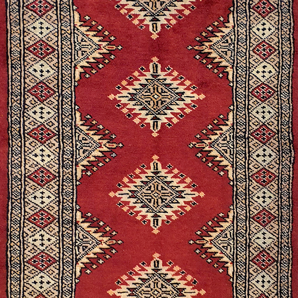 Hand-Knotted Caucasian Design with Medallion - AR3707