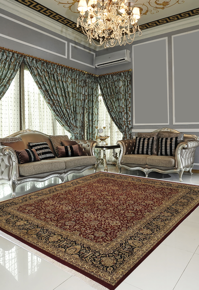 PAK ISFAHAN ALLOVER DESIGN MADE OF BABY LAMBS WOOL - AR3661