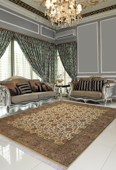 PAK PERSIAN ISFAHAN ALL OVER FLORAL DESIGN - AR3653