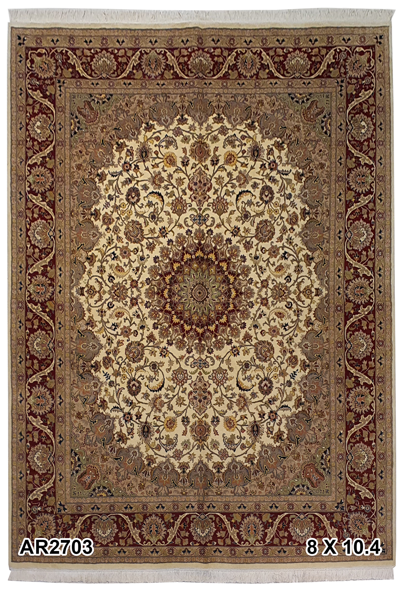 Pak Persian Isfahan Silk Lining - AR2703