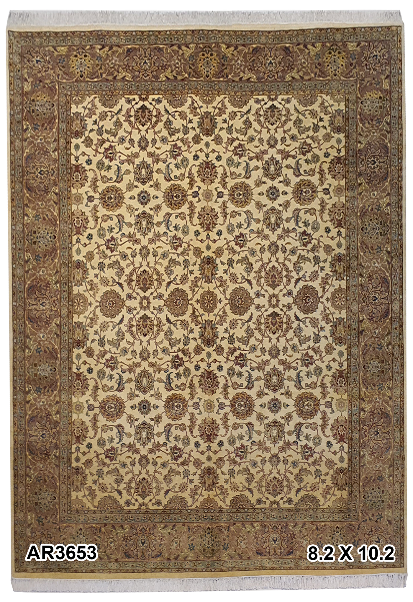 PAK PERSIAN ISFAHAN ALL OVER FLORAL DESIGN - AR3653