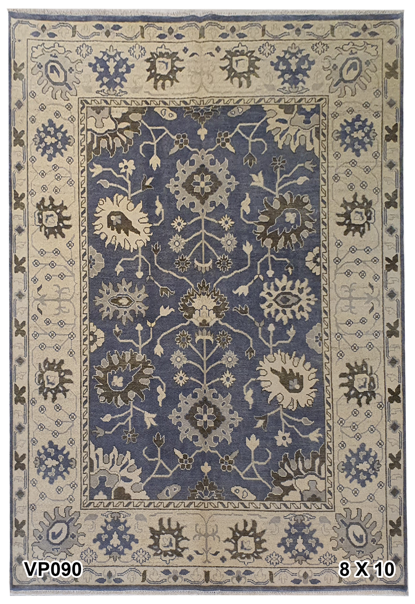 Persian Wool Vintage Allover Design - VP090