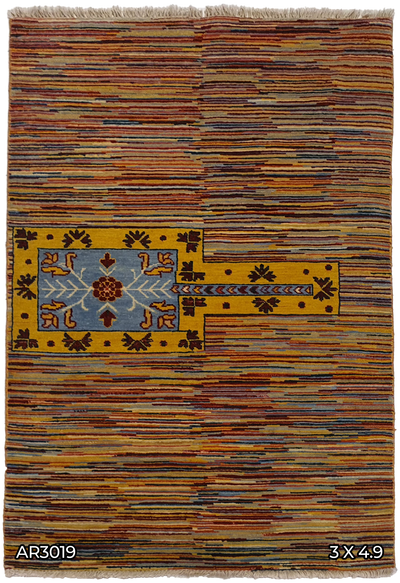 Modern Persian Stripe Design Multicolor - AR3019