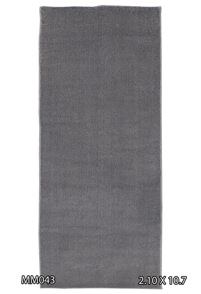 MACHINE MADE ROYAL SILK LIGHT GREY RUNNER - MM043