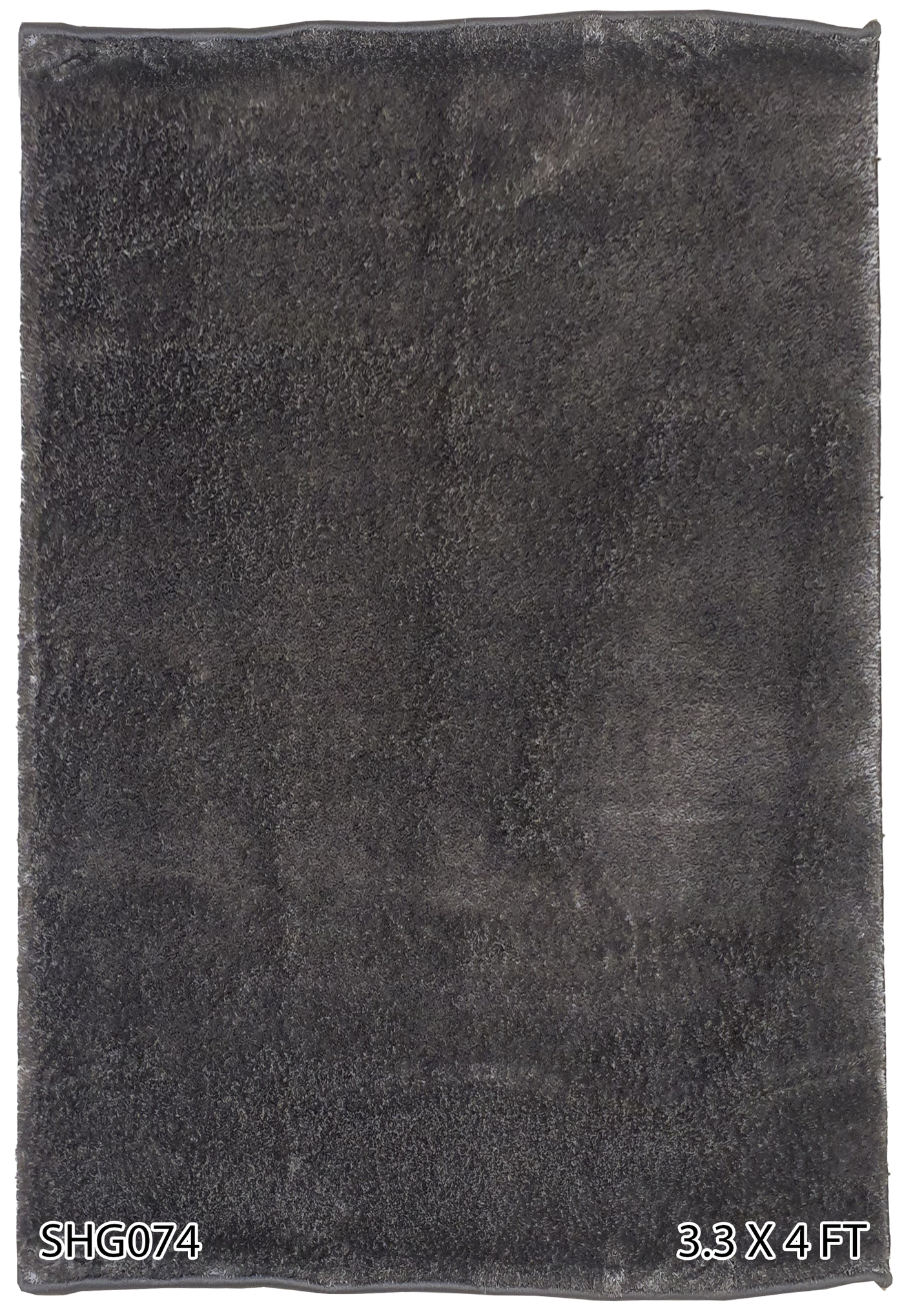 Royal Silk Shaggy Carpet Light & Dark Grey - SHG074