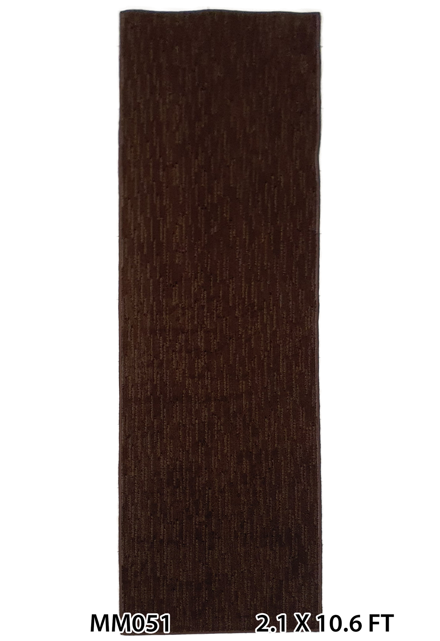 MACHINE MADE LIGHT & DARK BROWN RUNNER - MM051