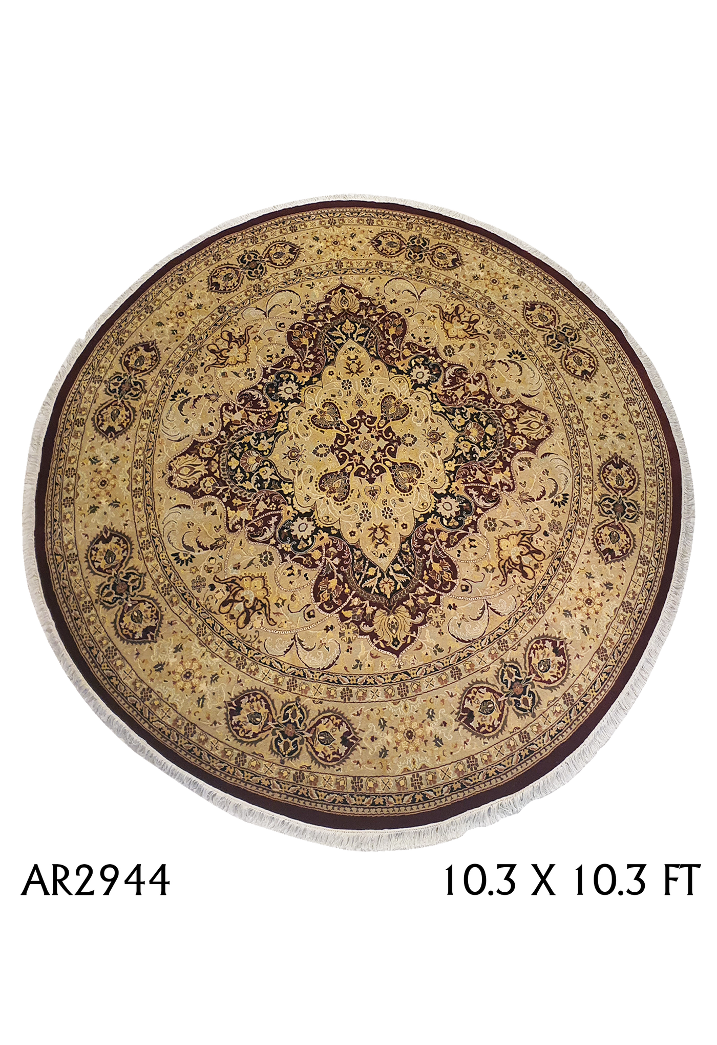 Pak Persian Ruhi Round Design-AR2944