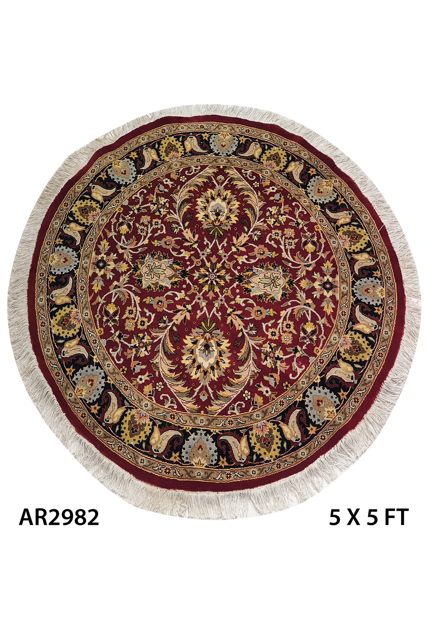 Persian Round Red - AR2982