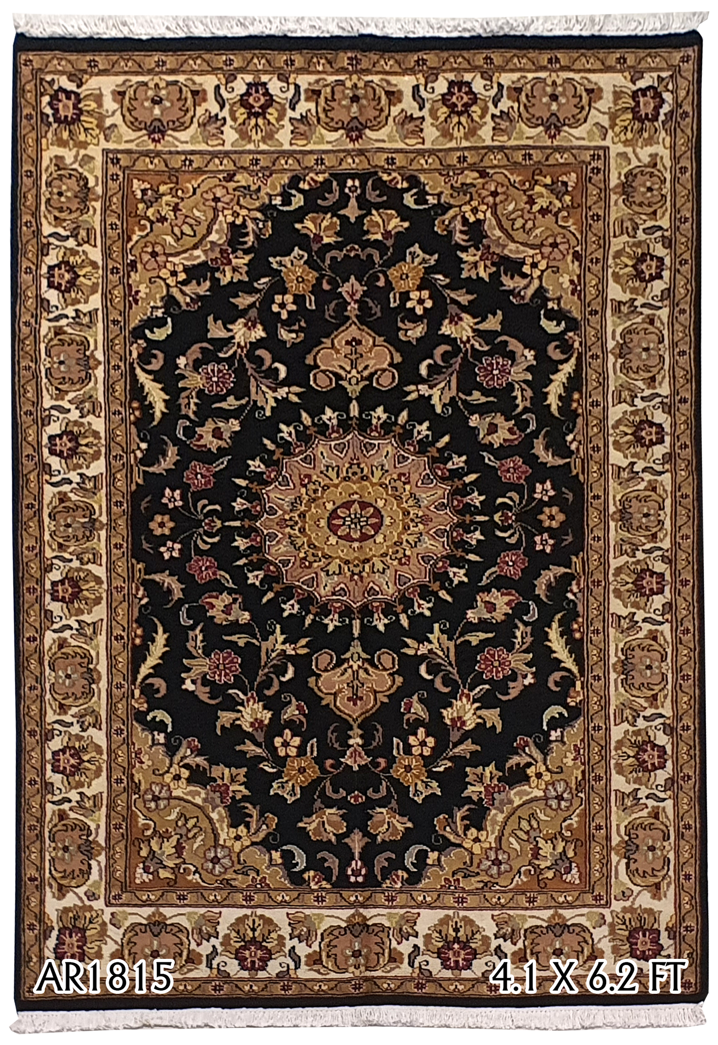 Persian Sk Isfahan Flower Design - AR1815