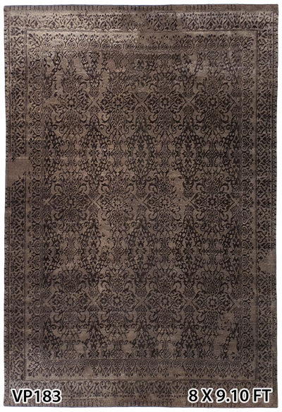 Superfine Indo Classic Broken Design Allover Floral Design-VP183