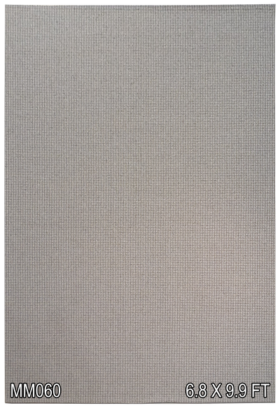 MACHINE MADE VELVET SPRING STRIPES CREAM & GREY - MM060