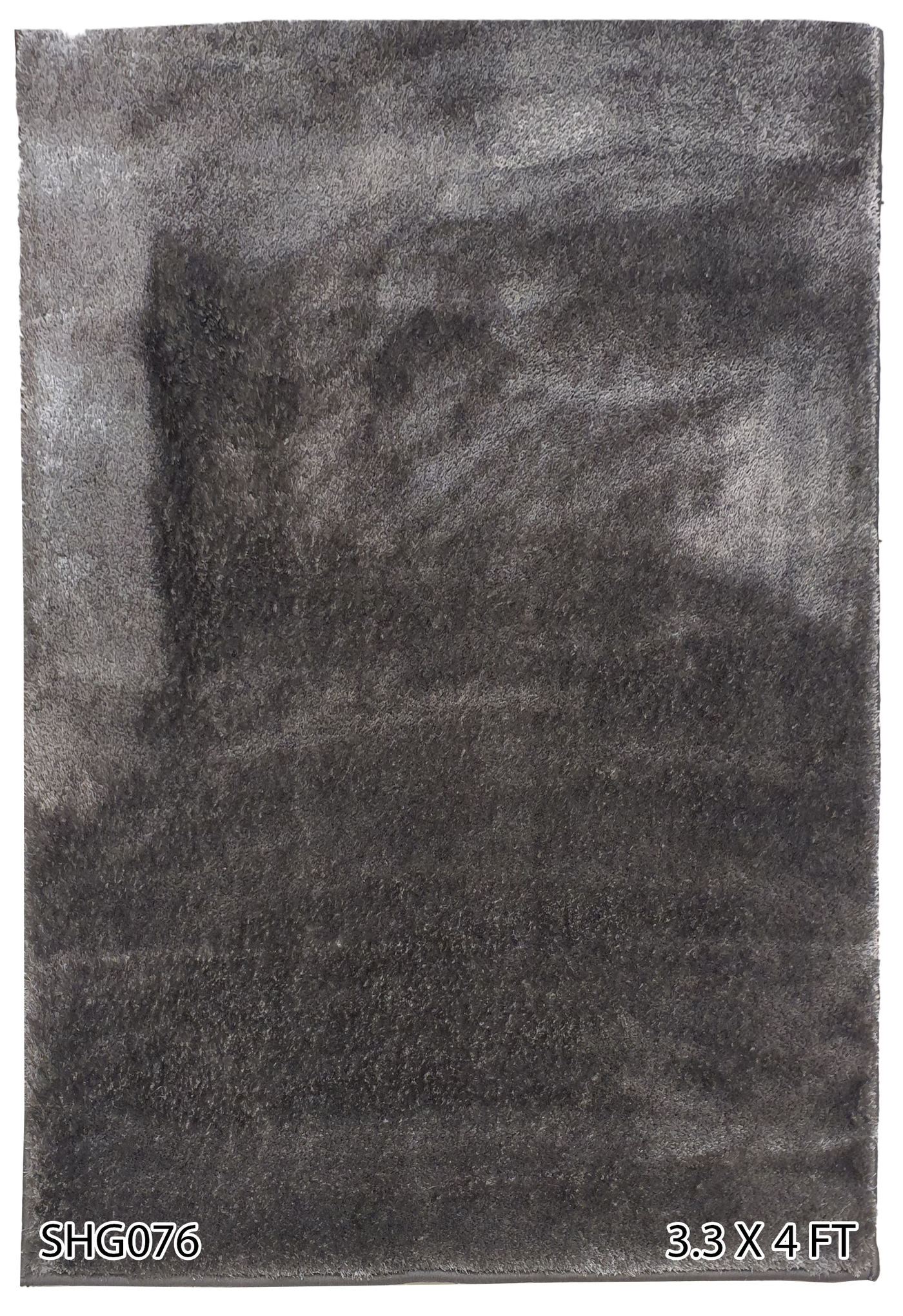 Royal Silk Shaggy Carpet Light & Dark Grey - SHG076