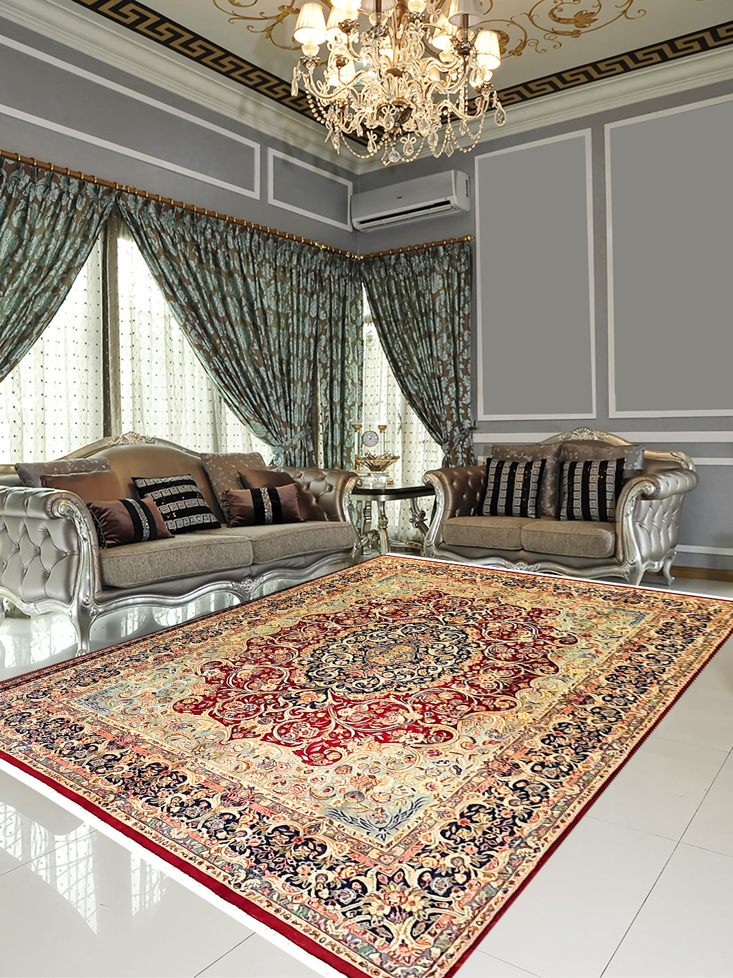 Persian Dk Aubusson Design - AR0511