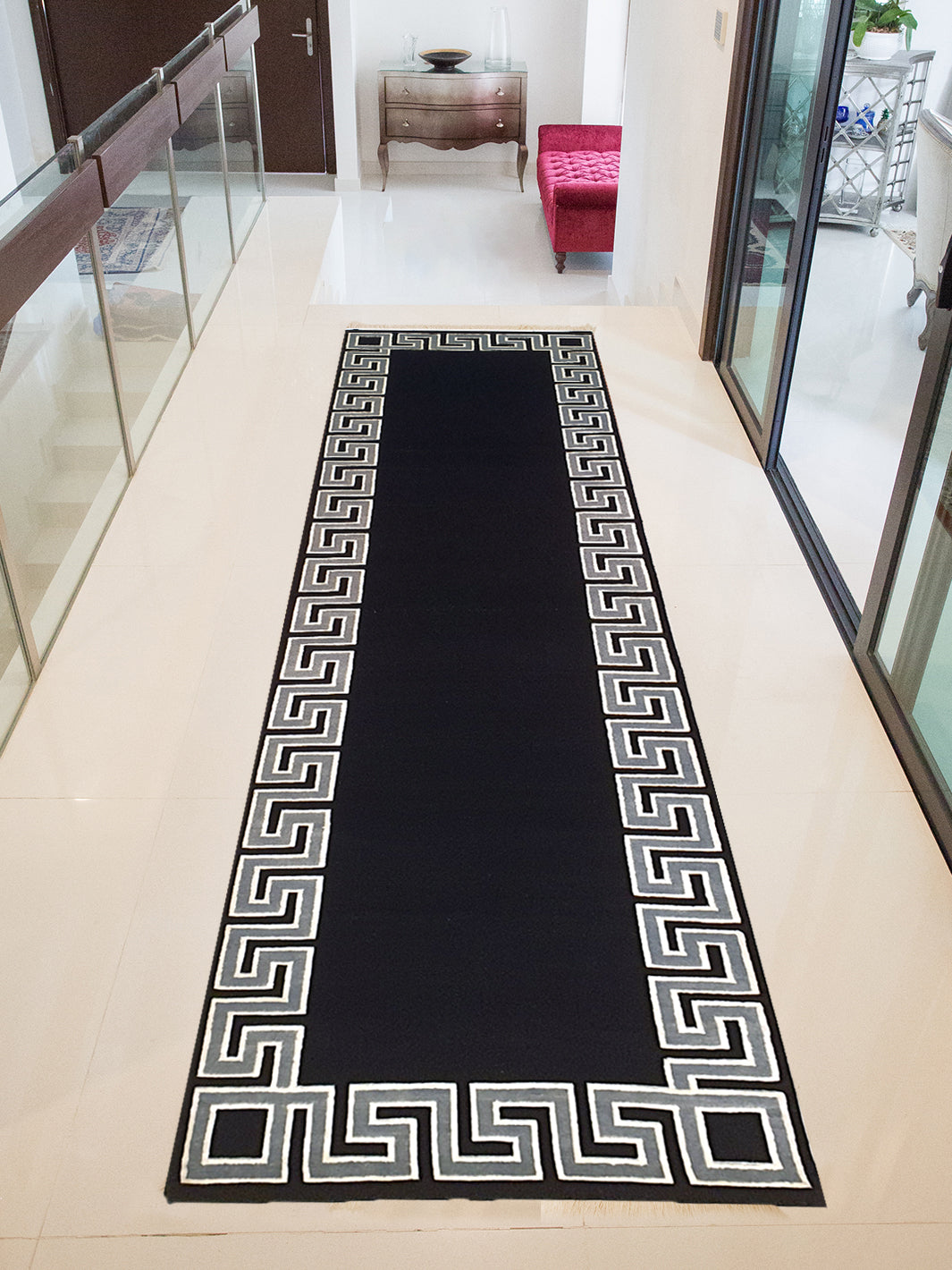 Versace Design Runner Black and White - AR2103