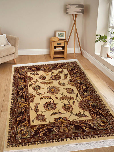 Persian Tabriz Mashad Allover Floral Design - AR0806