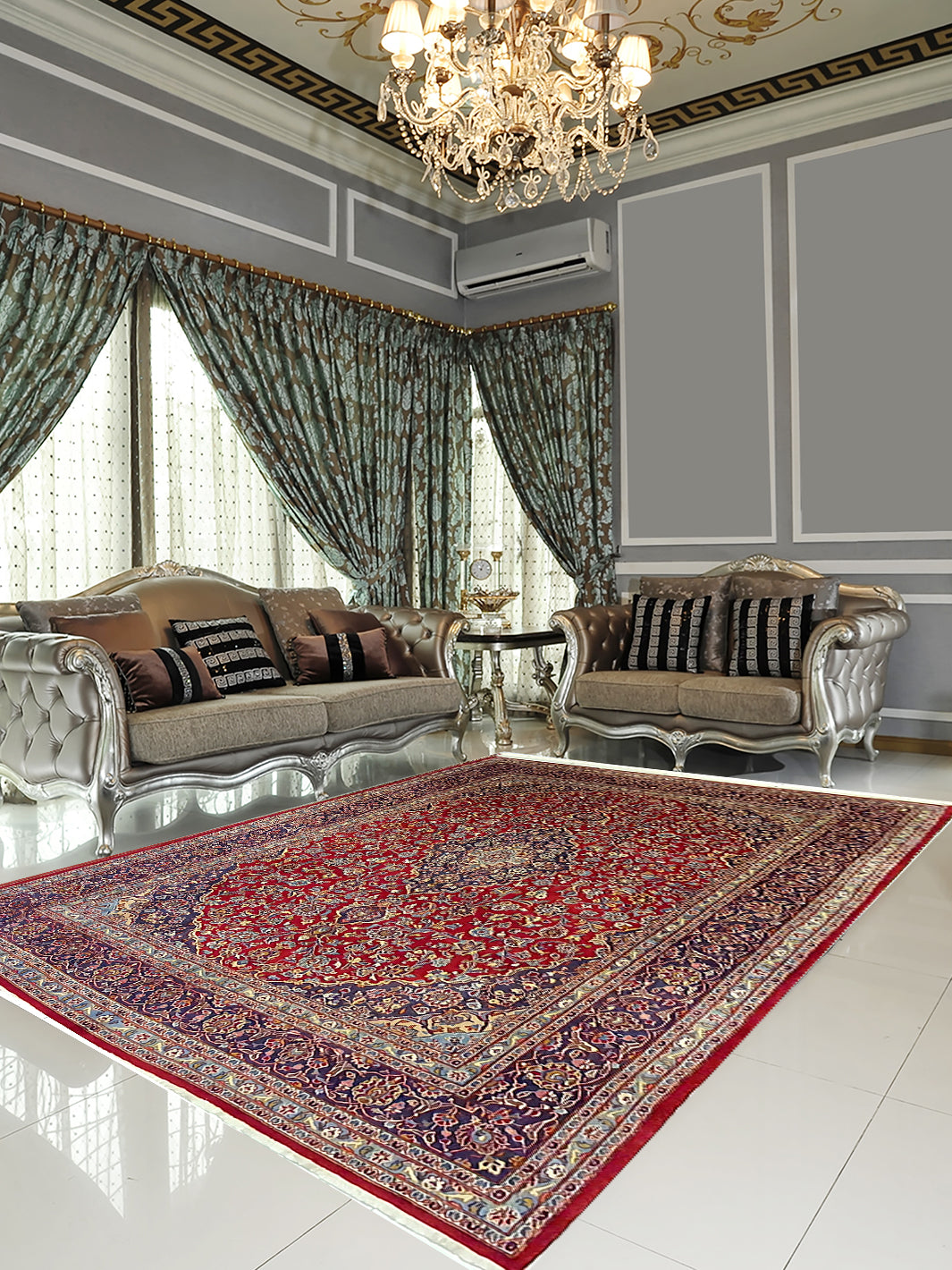 Persian Kishan - 9.6 X 12.7 FT - AR1380