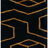 Modern Geometric Design Black & Gold - HT0080