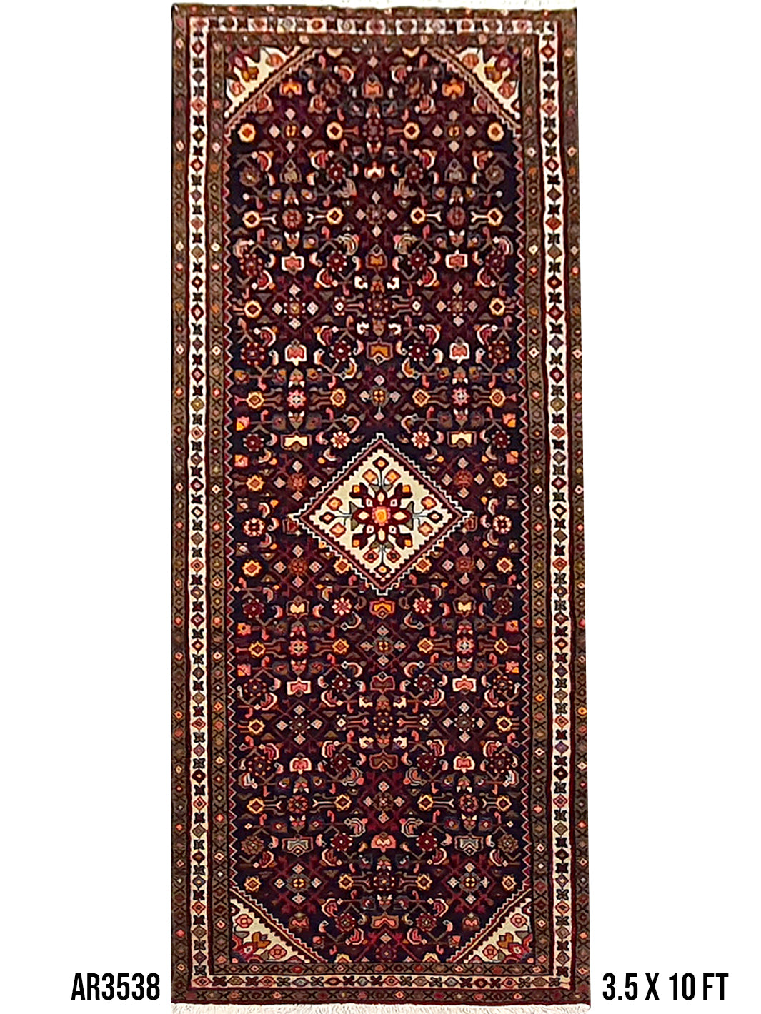 Persian Bidjar Runner Design - AR3538