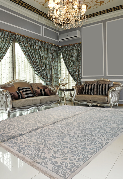 Superfine Modern Classic Allover Silk Floral Design-VP180