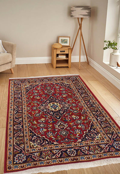 Persian Keshan Hand-Knotted Wool - AR3583