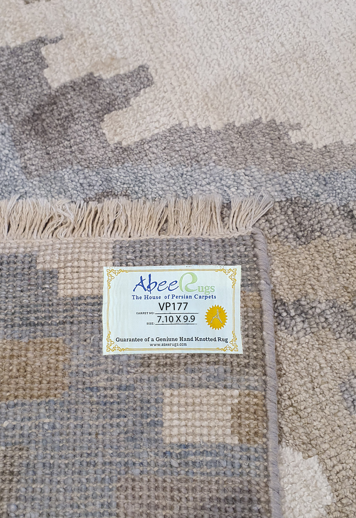 Superfine Galaxy Broken Design Brown, Cream and Light Blue-VP177