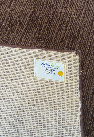 MACHINE MADE LIGHT & DARK BROWN RUNNER - MM050