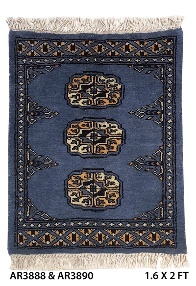 Single Knot Three Elephant Foot Pattern Design - AR3888 & AR3890
