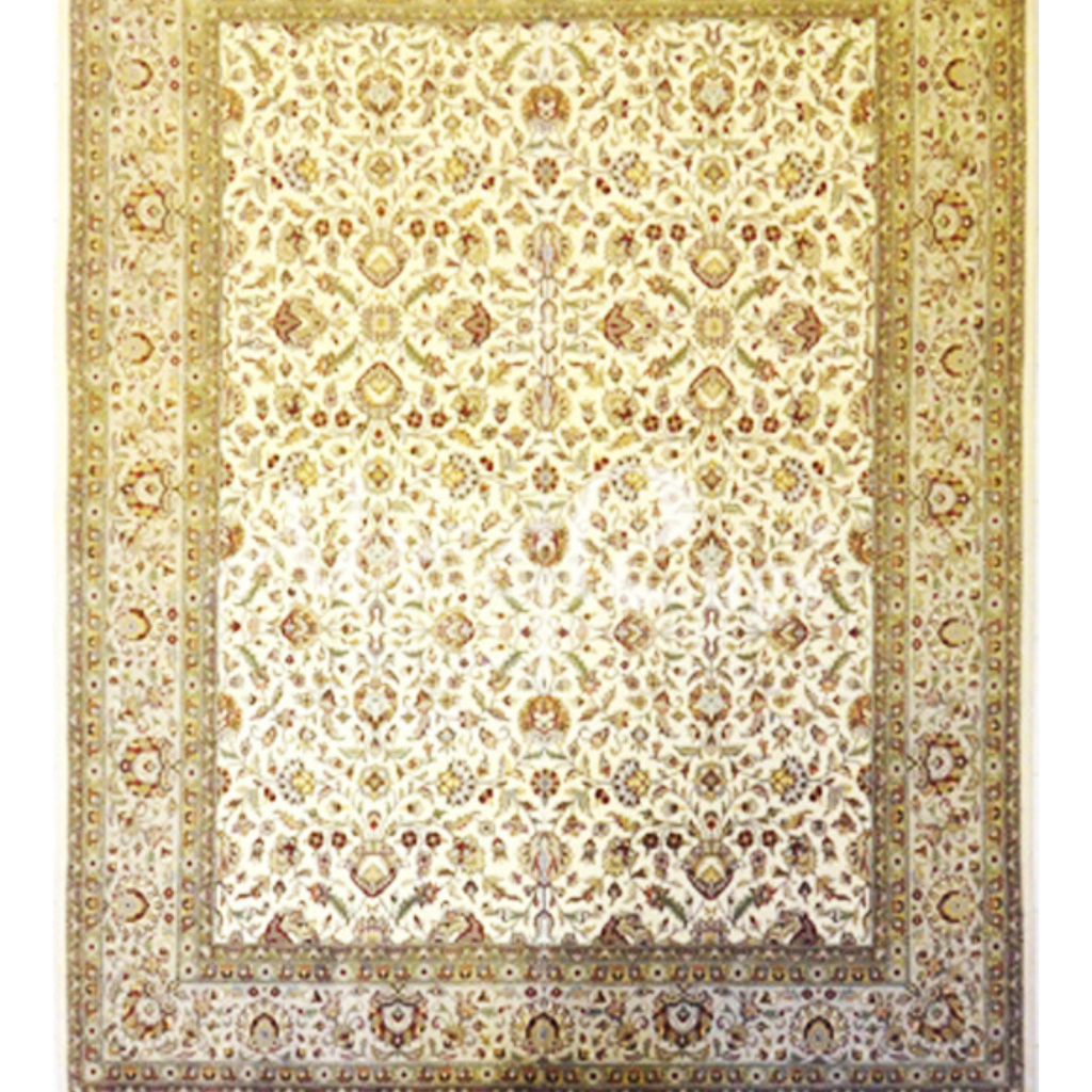 Pak Persian Isfahan with Allover Design Cream - AR0963
