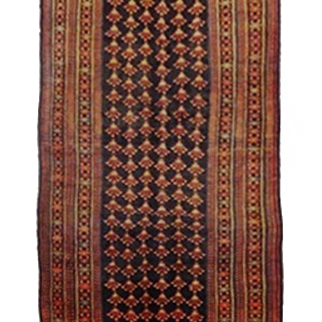 Persian Baluch Allover Design Gold Wash - AR1533