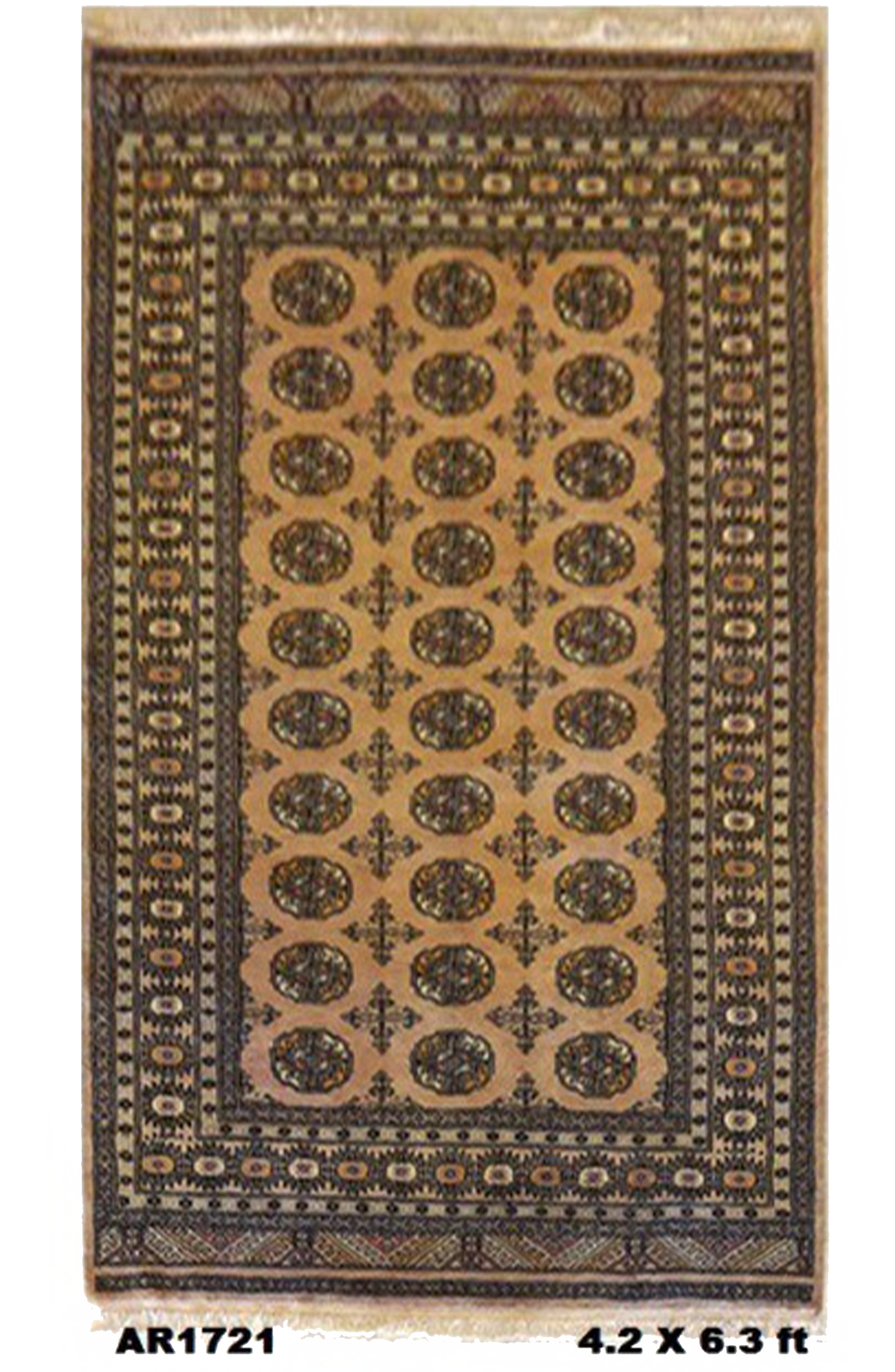 Elephant Foot Pattern & Butterfly Design Bukhara - AR1721