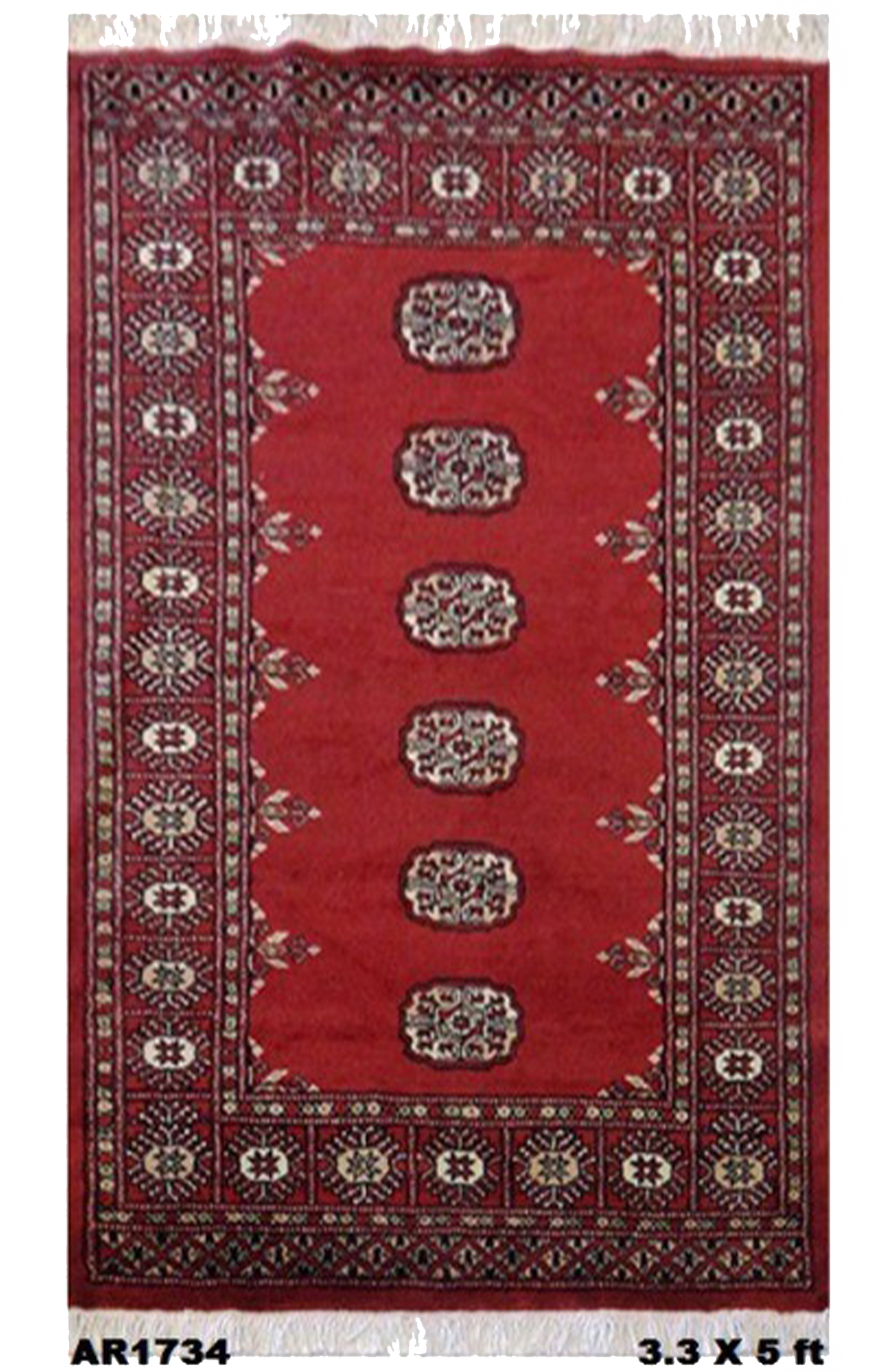 Persian Nain Hand-Knotted Silk and Wool Cream Carpet with Art Traditionl Central Medallion - AR3543