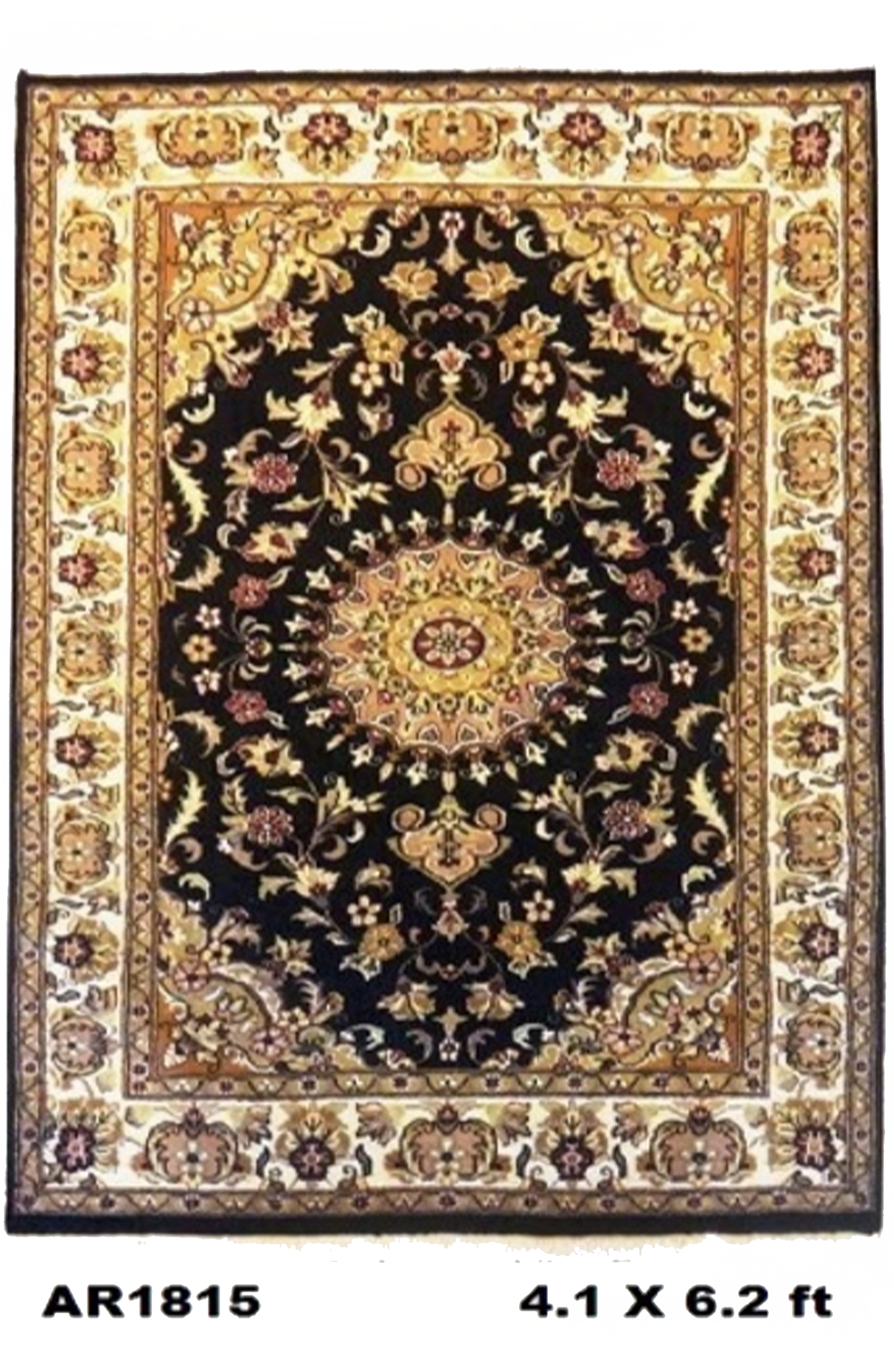 Persian Sk Isfahan Flower Design - AR1815