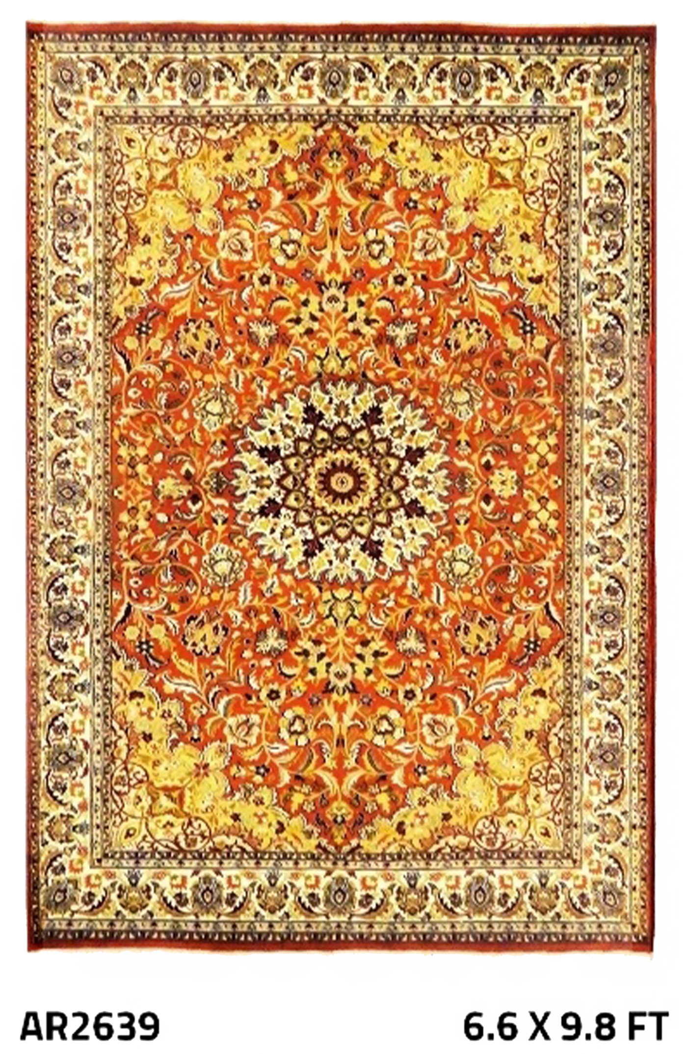 Pak Persian Isfahan Inlet Silk - AR2639