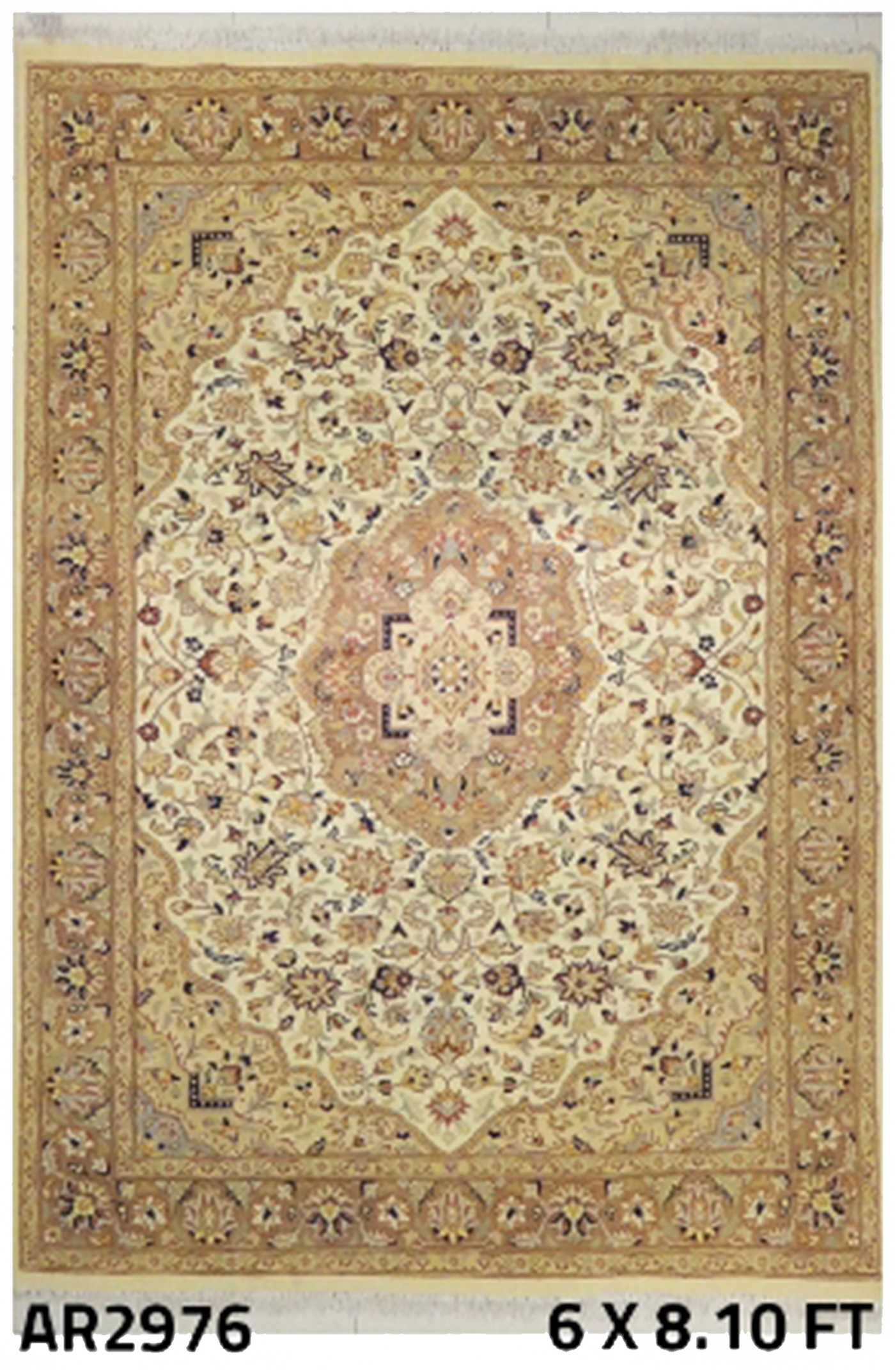 Pak Persian Isfahan Cream -AR2976