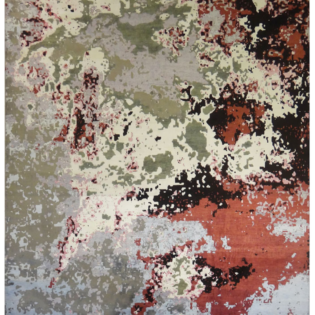 Galaxy Broken Design Multicolour Silk - AR3058