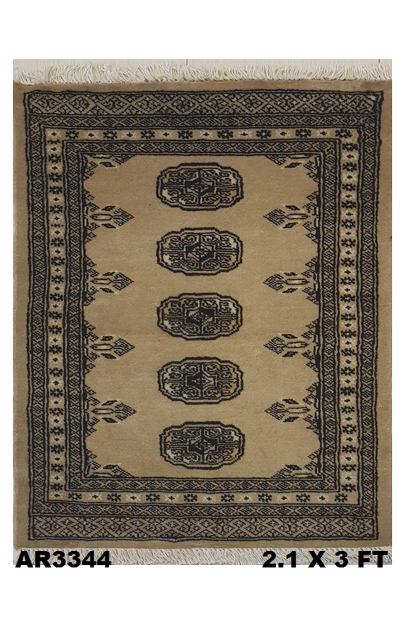 SK BUKHARA ELEPHANT FOOT PATTERN and LINING BORDER-AR3344