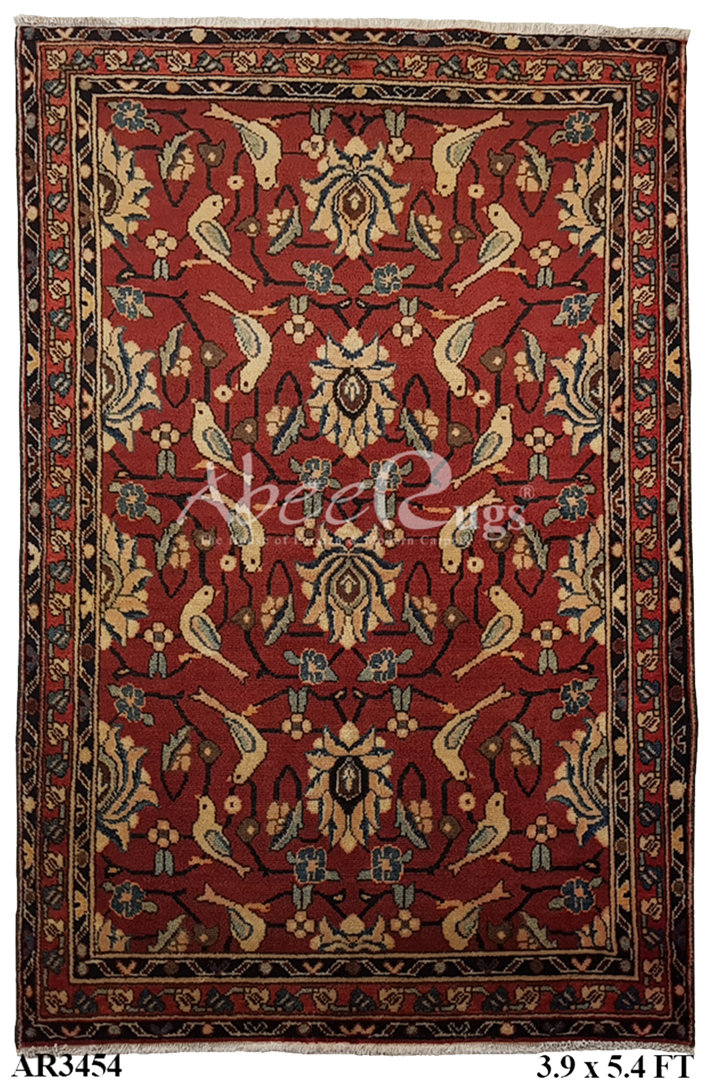 Persian Tabriz Hand Knotted Wool - AR3454